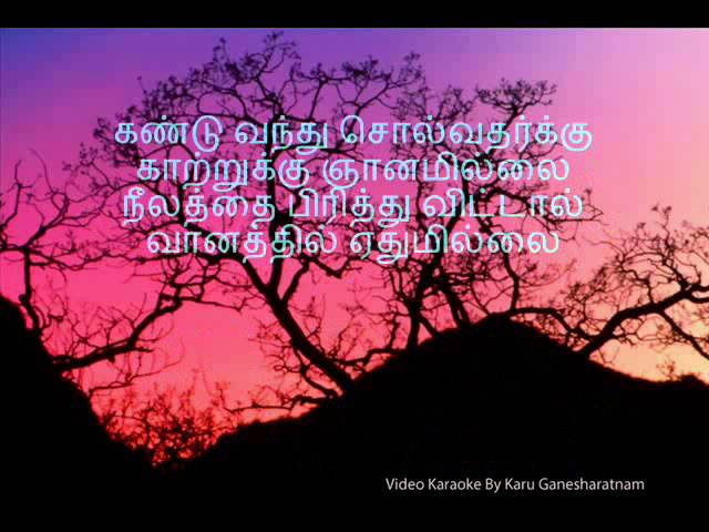 Vannam Konda Vennilave Song Lyrics