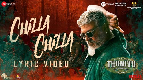 chilla-chilla song lyrics-thunivu